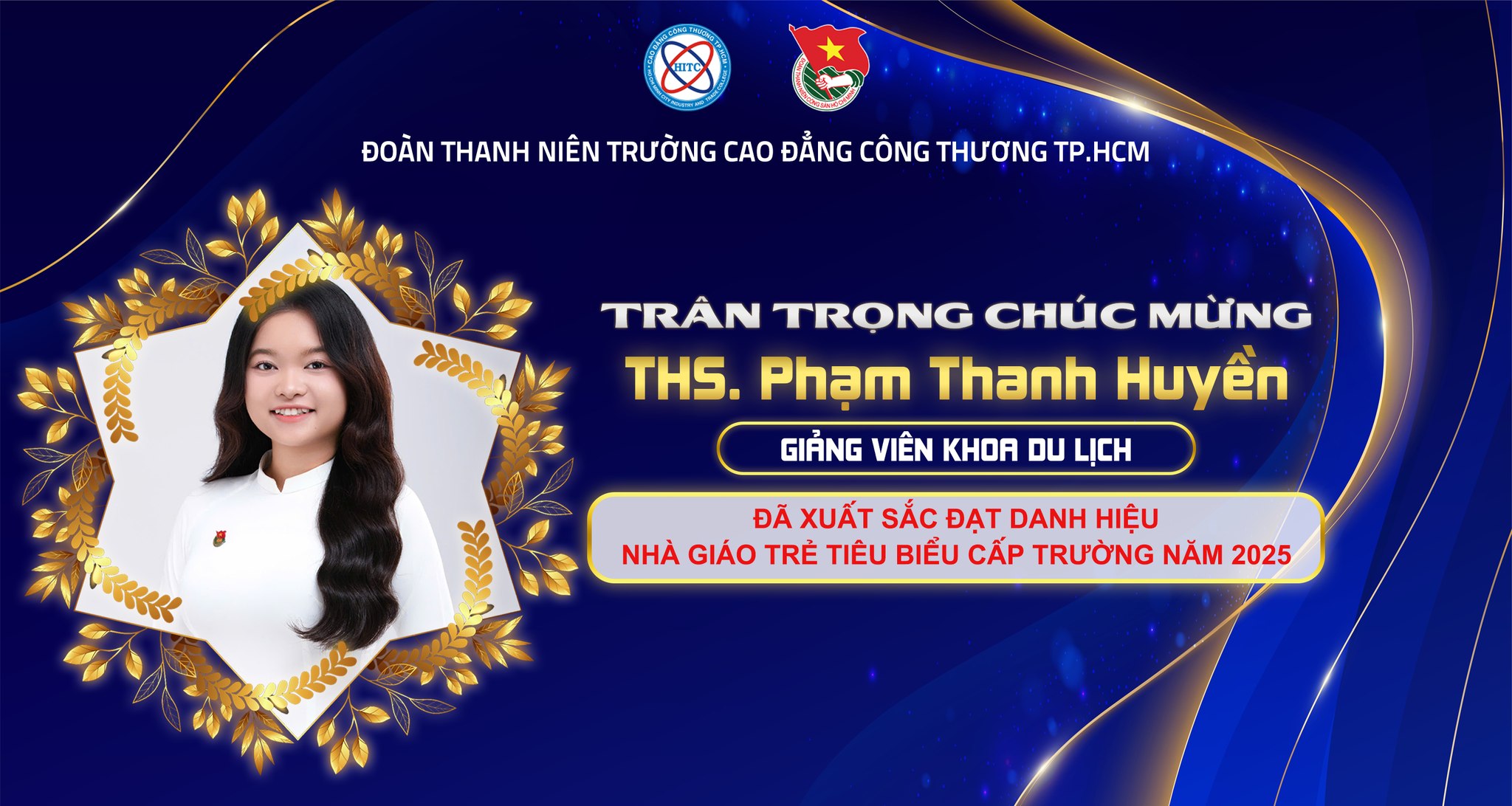 VINH DANH 03 NHÀ GIÁO TRẺ TIÊU BIỂU CẤP TRƯỜNG NĂM 2025