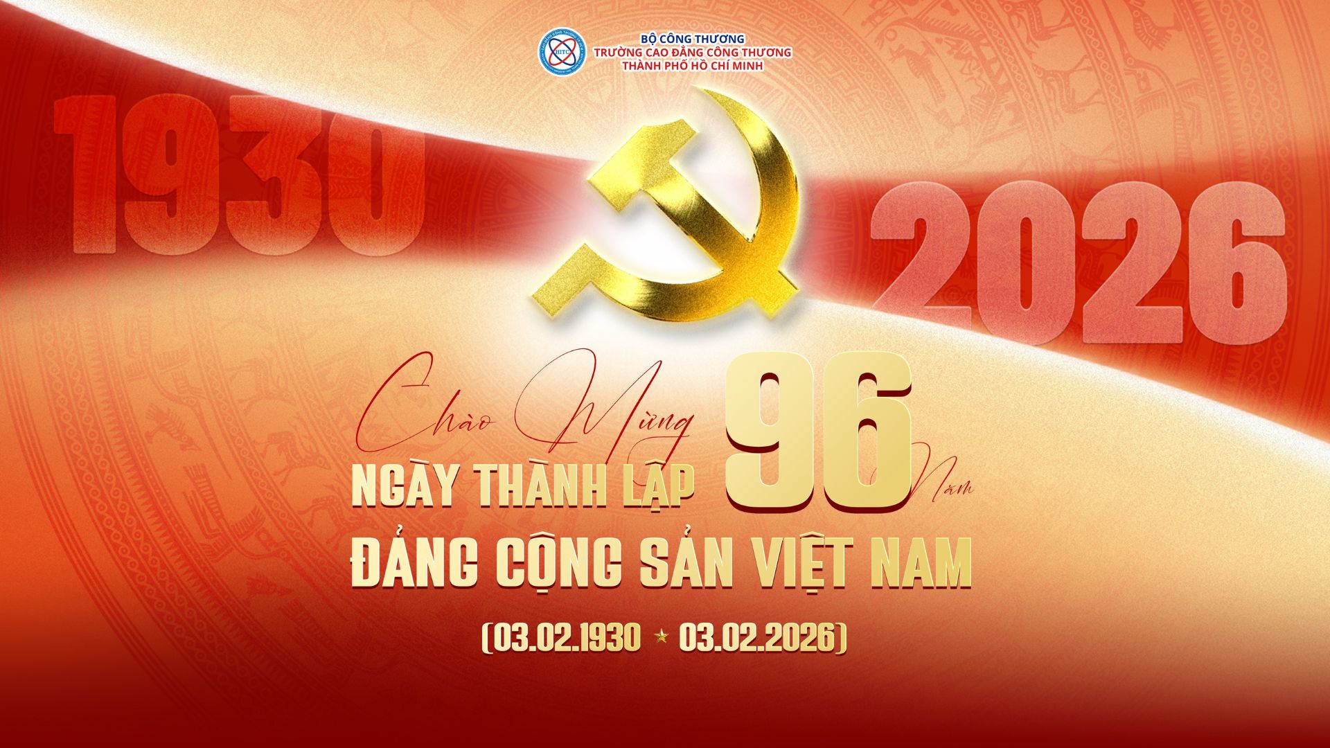 CHÀO MỪNG 96 NĂM NGÀY THÀNH LẬP ĐẢNG CỘNG SẢN VIỆT NAM (03/02/1930 – 03/02/2026)