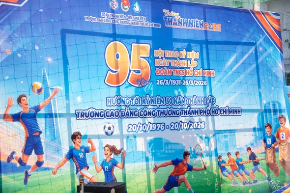 [LỄ KHAI MẠC HỘI THAO SINH VIÊN HITC 2026 – BÙNG NỔ KHÍ THẾ THÁNG THANH NIÊN]